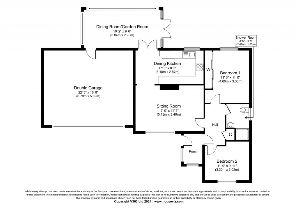 Floorplans For Halifax Road, 105 Halifax Road, Denholme