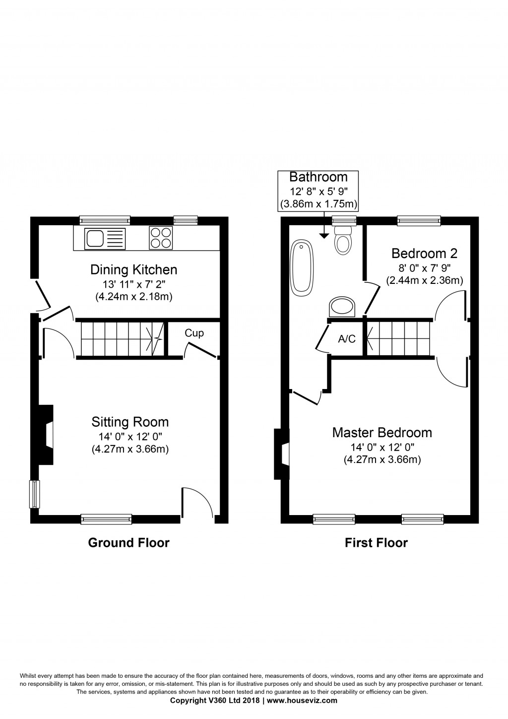 Floorplans For Cryer Row, Sutton-in-Craven