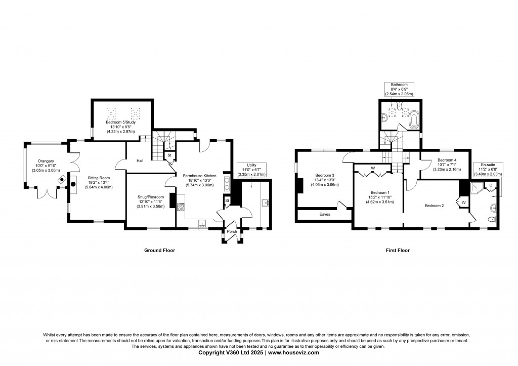 Floorplans For Ryecroft Road, Glusburn