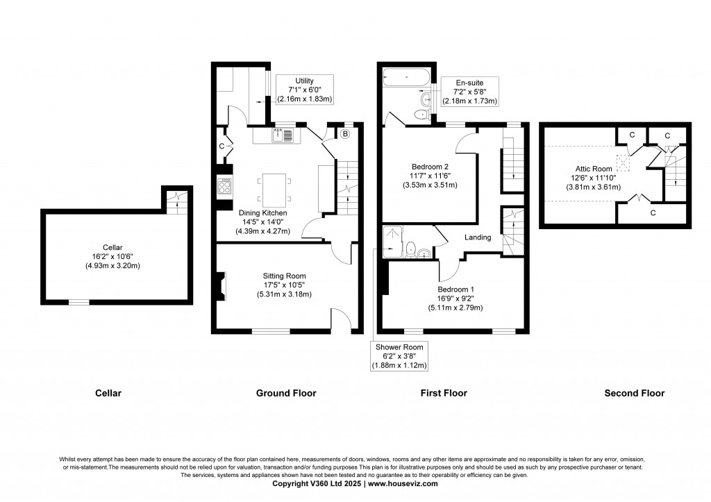 Floorplans For Main Street, Sutton-in-Craven