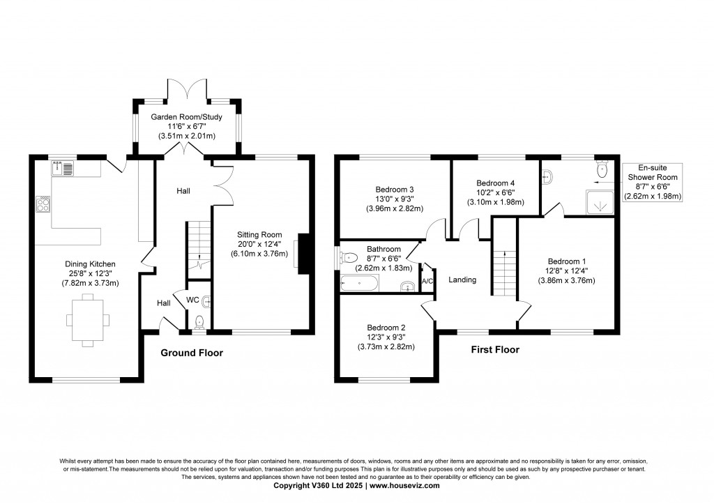 Floorplans For Patrick Close, Station Road, Grassington
