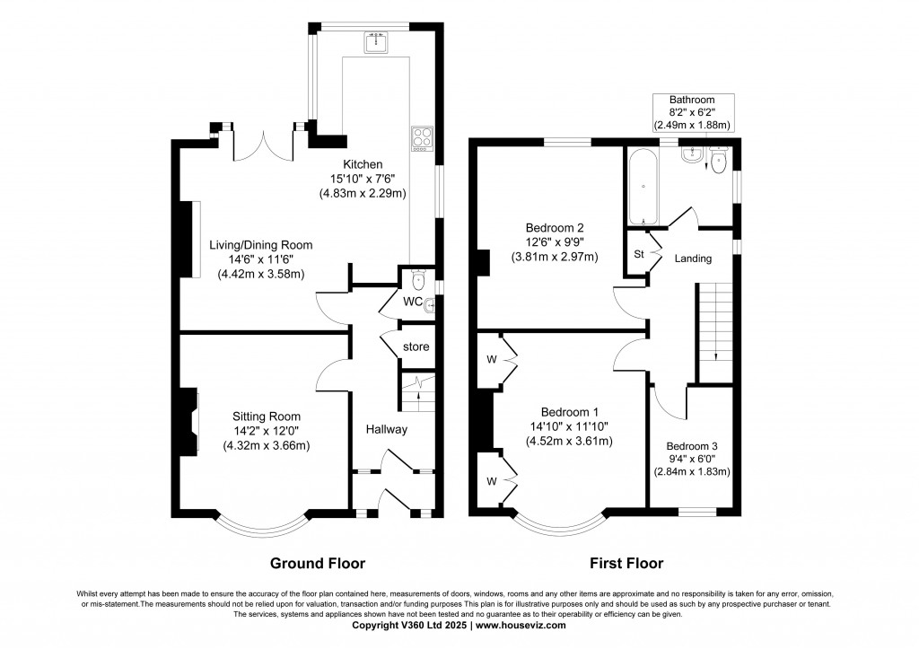 Floorplans For Otley Road, Skipton