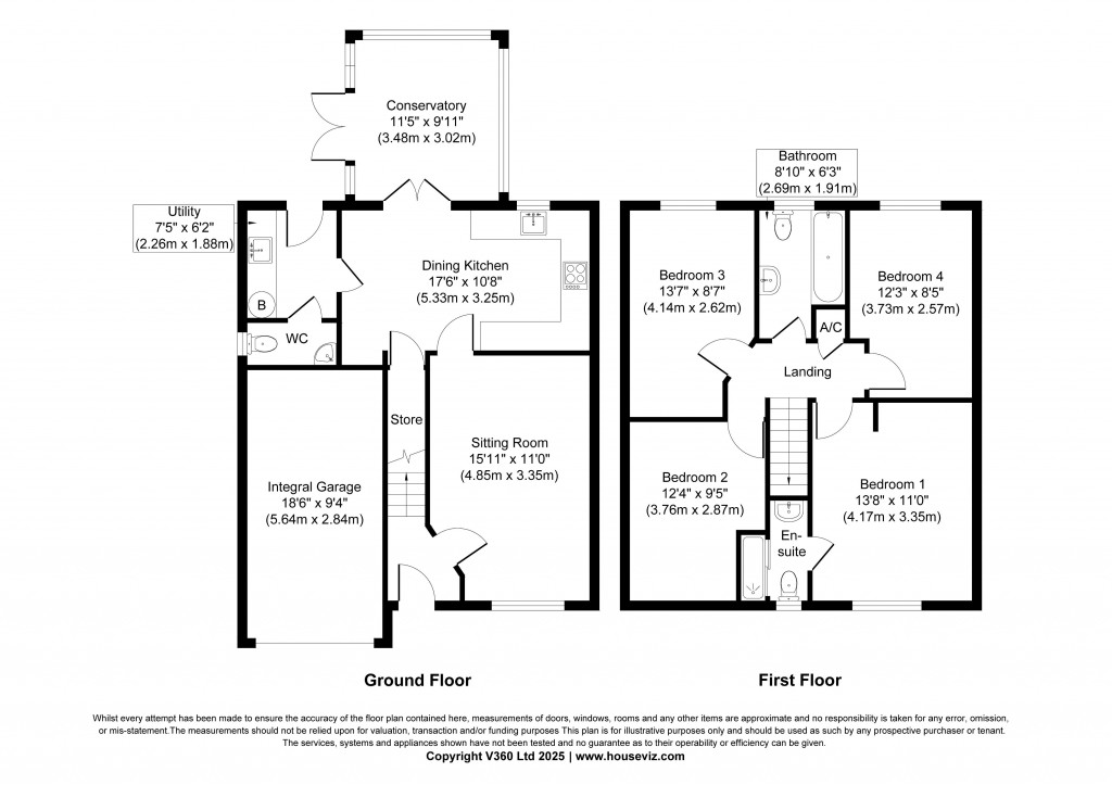 Floorplans For Copse Place, Steeton
