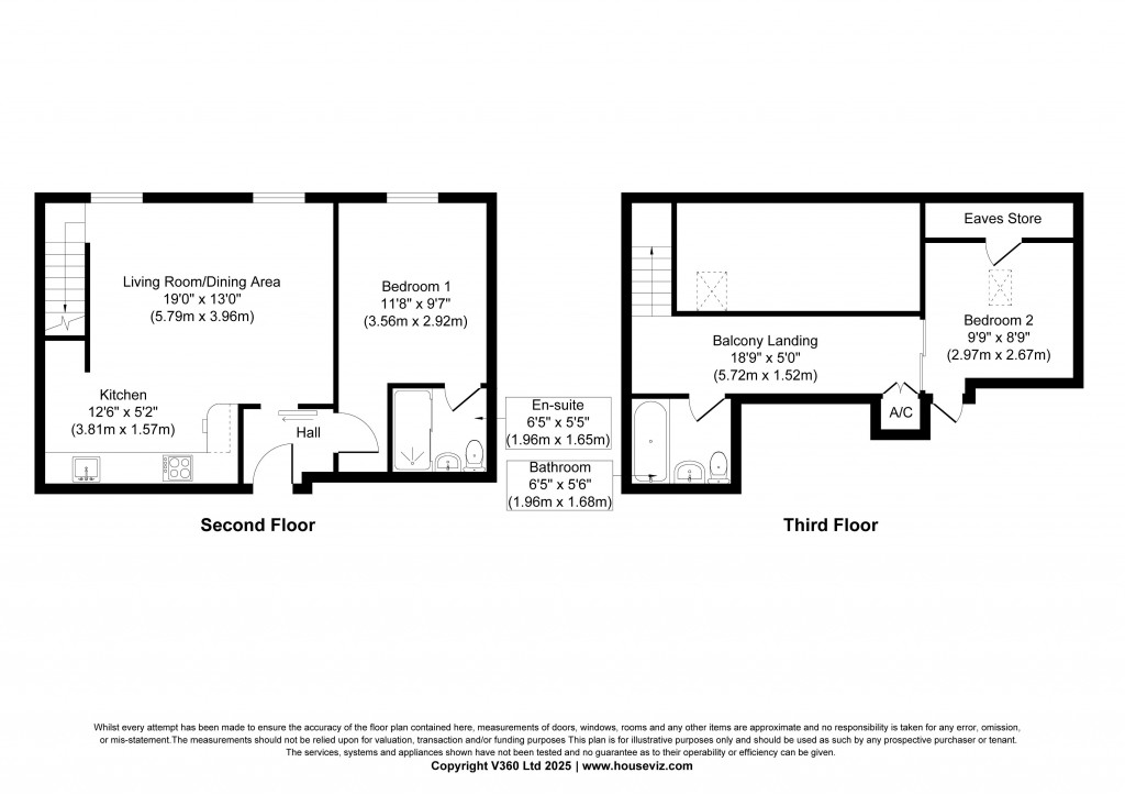 Floorplans For Brindley Mill, Skipton