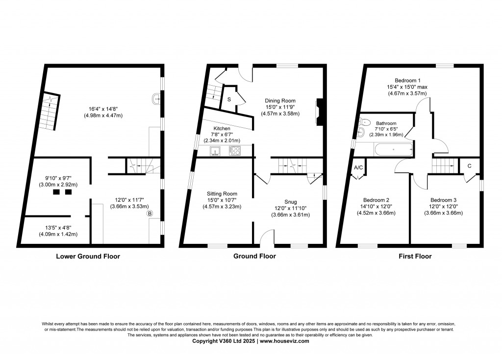 Floorplans For Bridge Road, Silsden