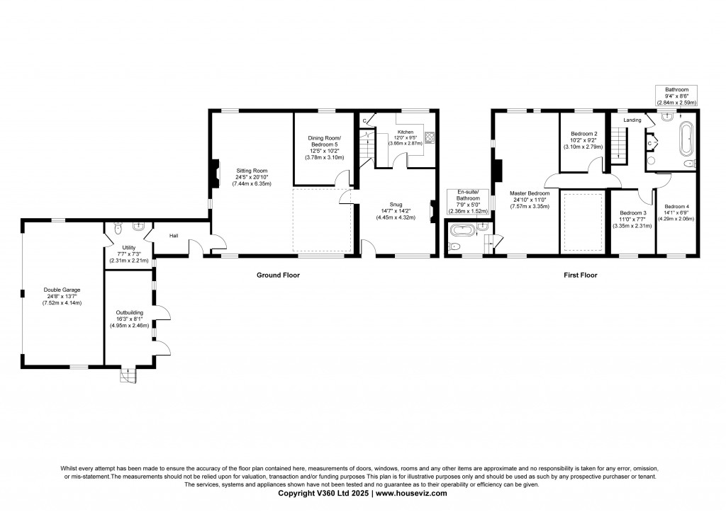 Floorplans For Long Hill End, Cowling