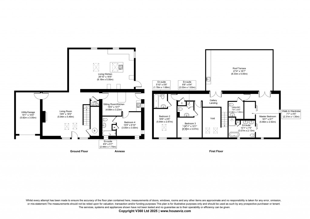 Floorplans For Old Road, Thornton in Craven
