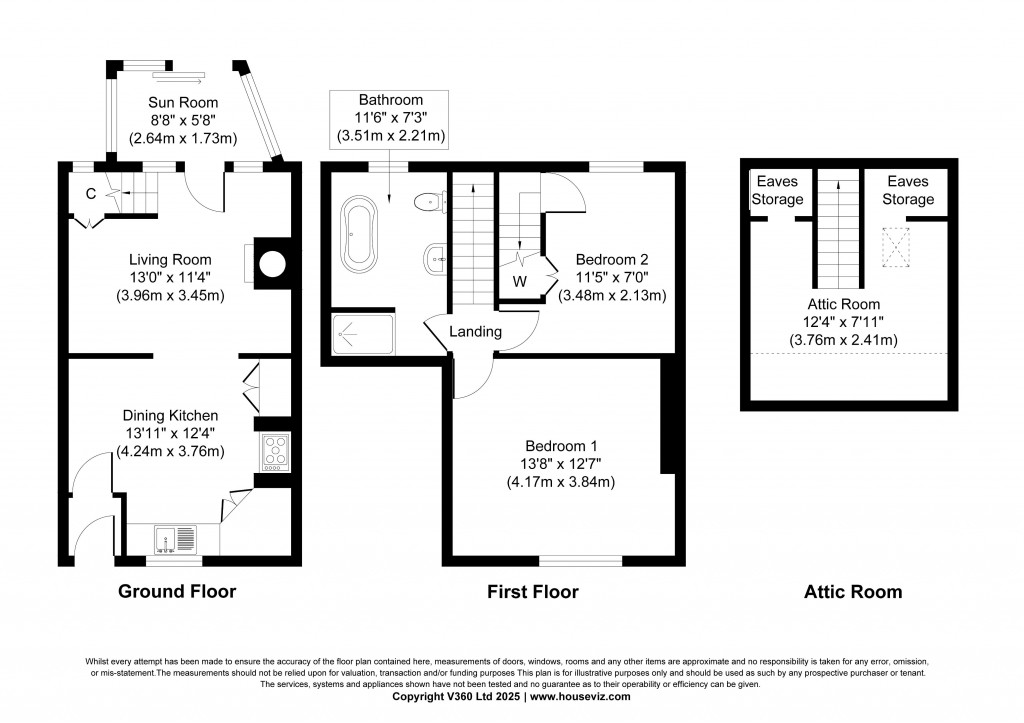 Floorplans For Lister Hill, Sutton-in-Craven