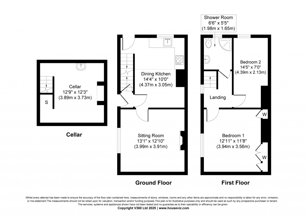 Floorplans For Beech Street, Cross Hills