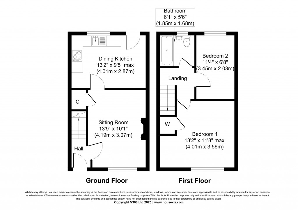 Floorplans For Keighley Road, Cowling