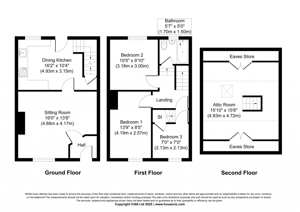 Floorplans For Tillotson Street, Silsden