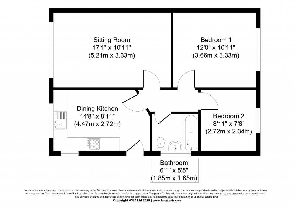 Floorplans For Currer Walk, Steeton