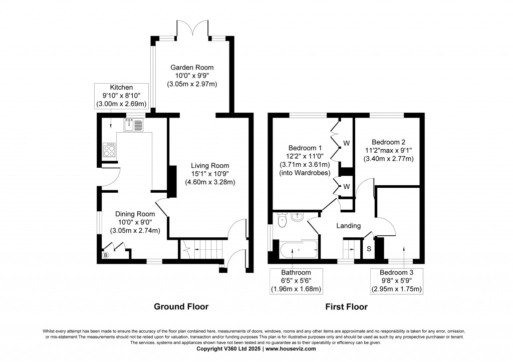 Floorplans For Crag View Road, Skipton