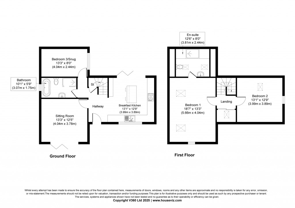 Floorplans For Town Head, 9A Town Head, Silsden