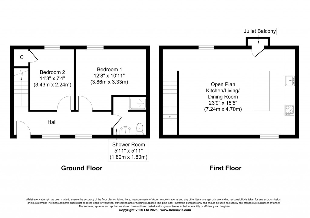 Floorplans For Keighley Road, Silsden