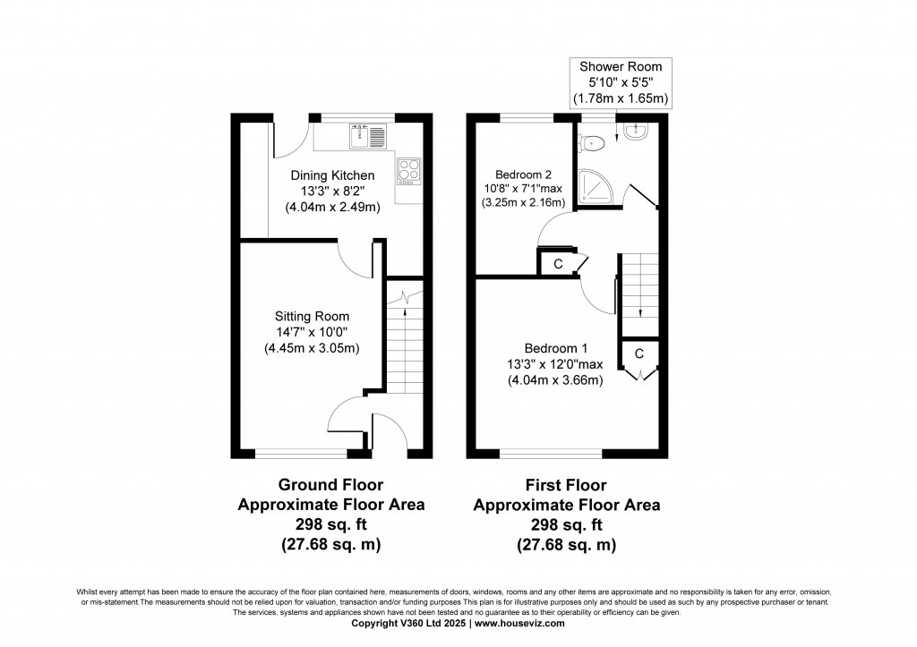 Floorplans For Thornhill Road, Steeton