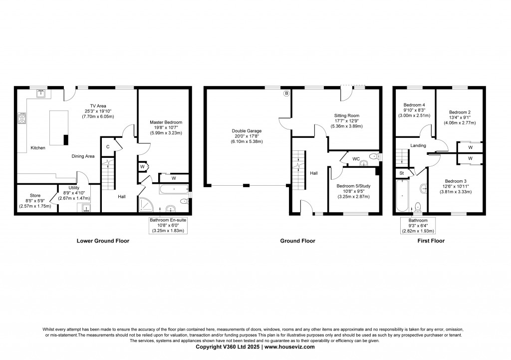 Floorplans For High Pastures, Keighley