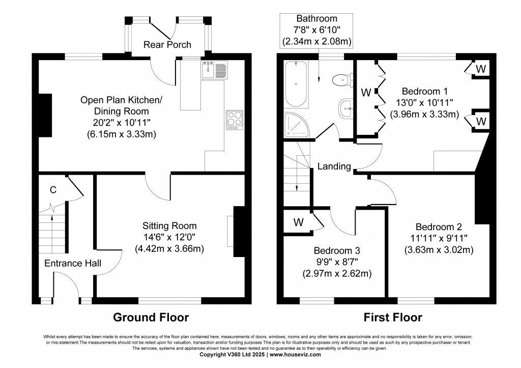 Floorplans For Skipton Road, Bradley