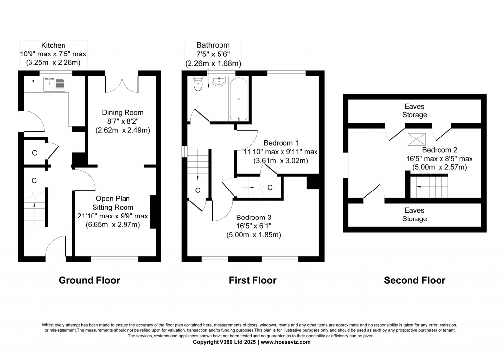 Floorplans For Black Abbey Lane, Glusburn