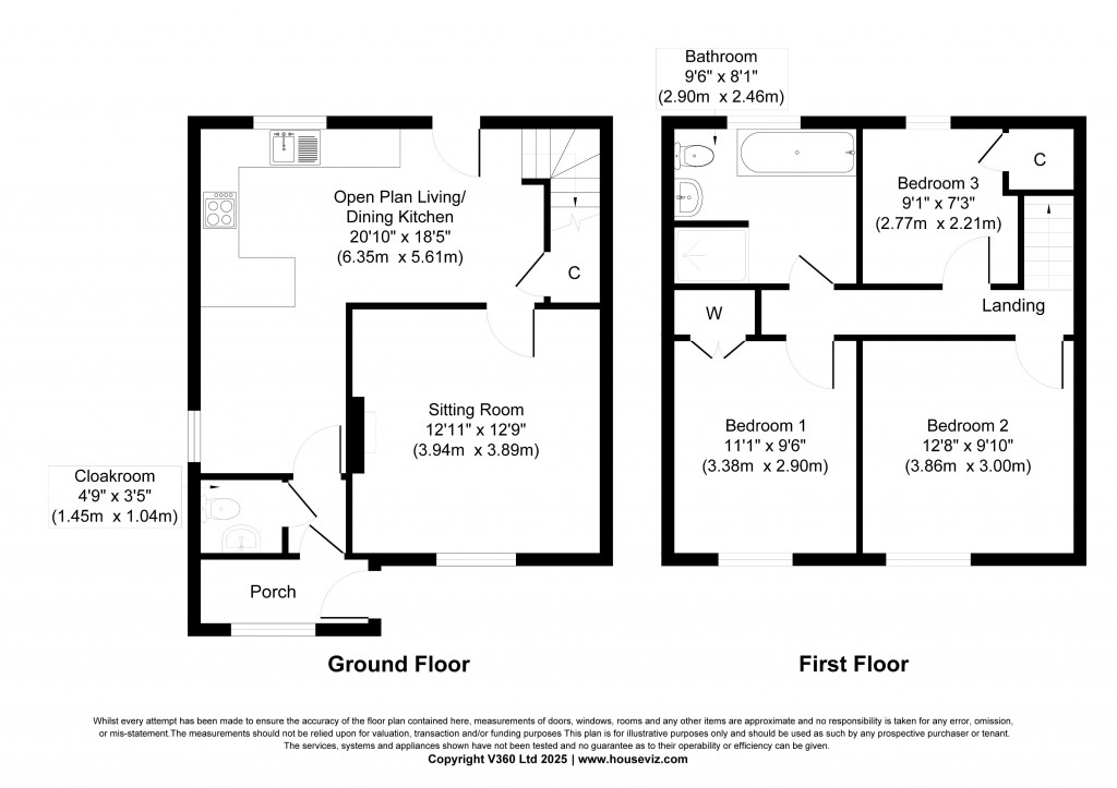 Floorplans For The Fold, Lothersdale