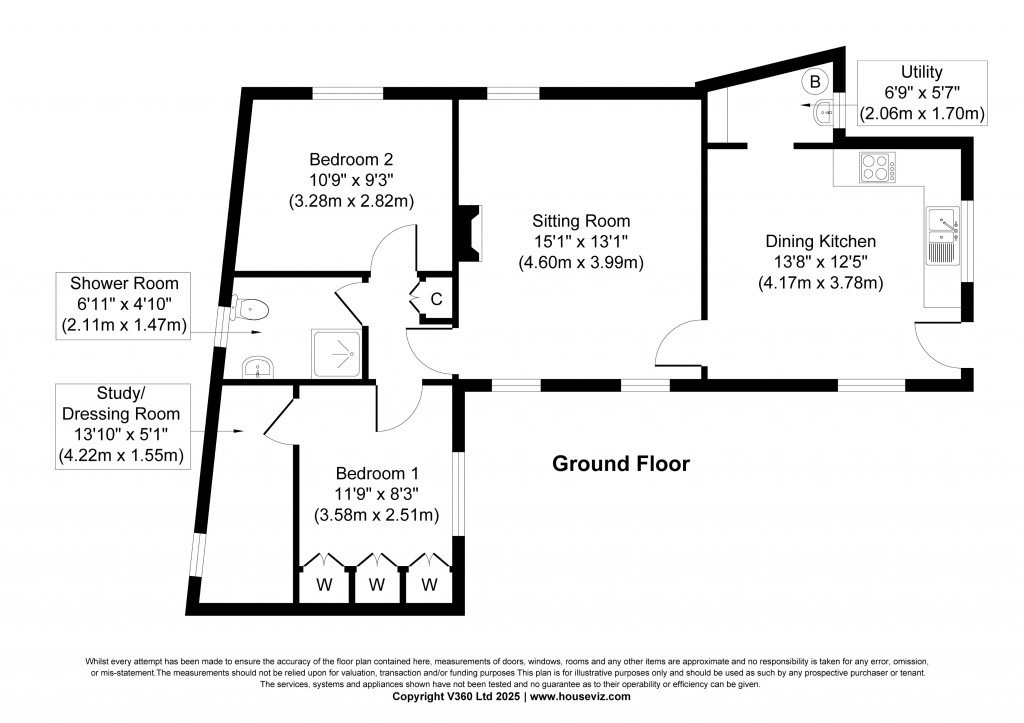 Floorplans For & 51 Bridge Street, Oakworth