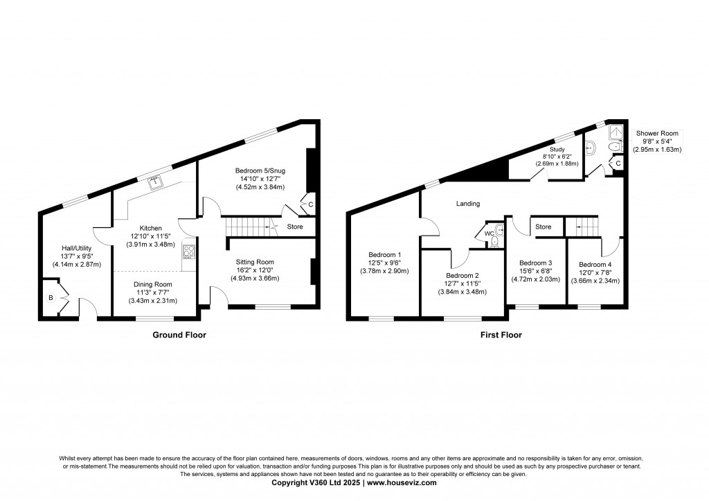 Floorplans For Lane Ends, Cowling