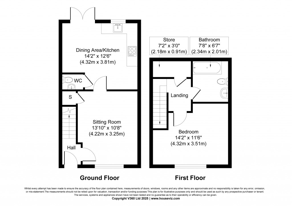 Floorplans For Hayfield View, Glusburn
