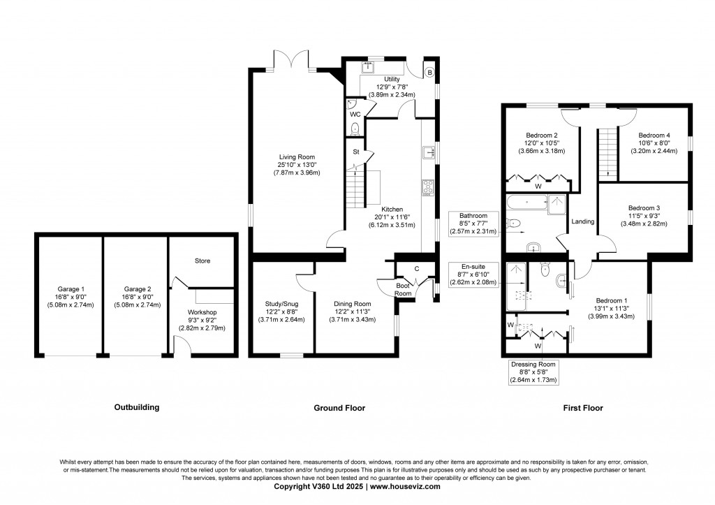 Floorplans For Windle Lane, Cononley