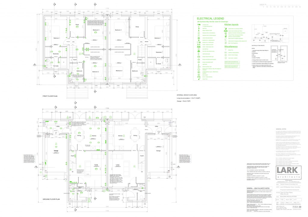 Floorplans For The Meadows, Cononley