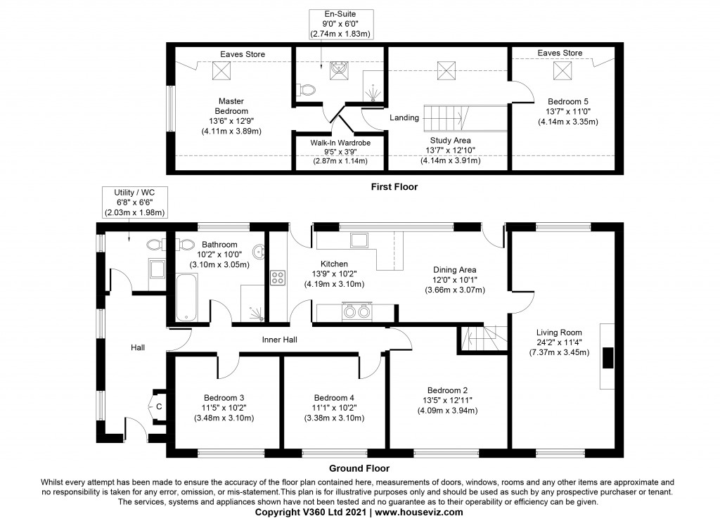 Floorplans For Gill Lane, Cowling