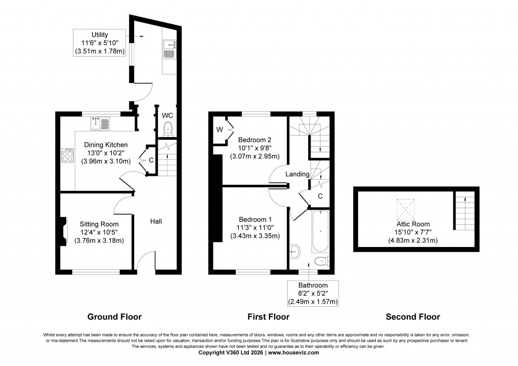 Floorplans For Woodland Street, Cowling