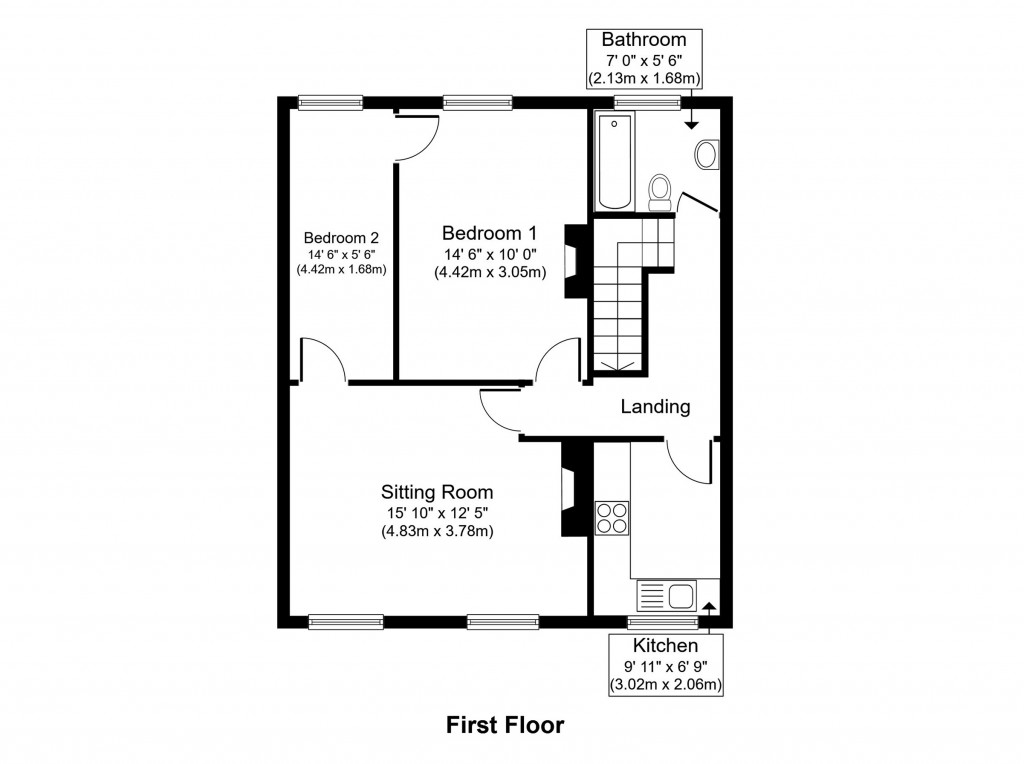 Floorplans For Ashville Terrace, Cross Hills