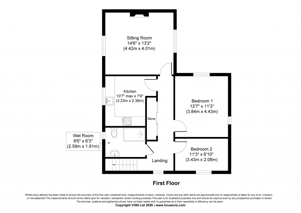 Floorplans For Bobbin Mill Court, Steeton