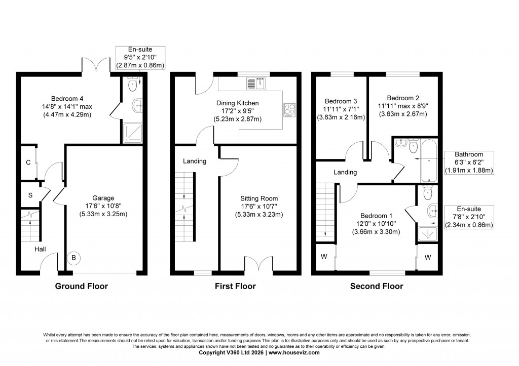 Floorplans For Laycock Fields, Cowling