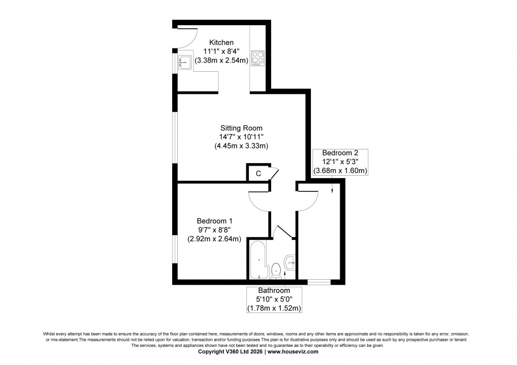 Floorplans For Brigg Mount, Main Street, Cross Hills
