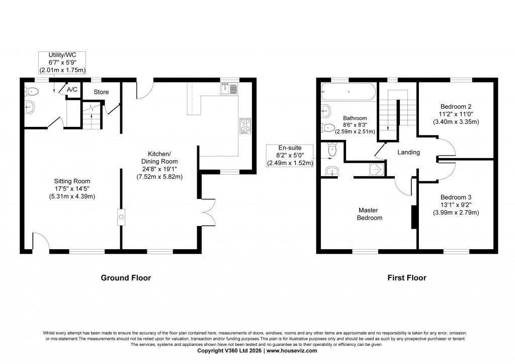 Floorplans For Flasby, Skipton