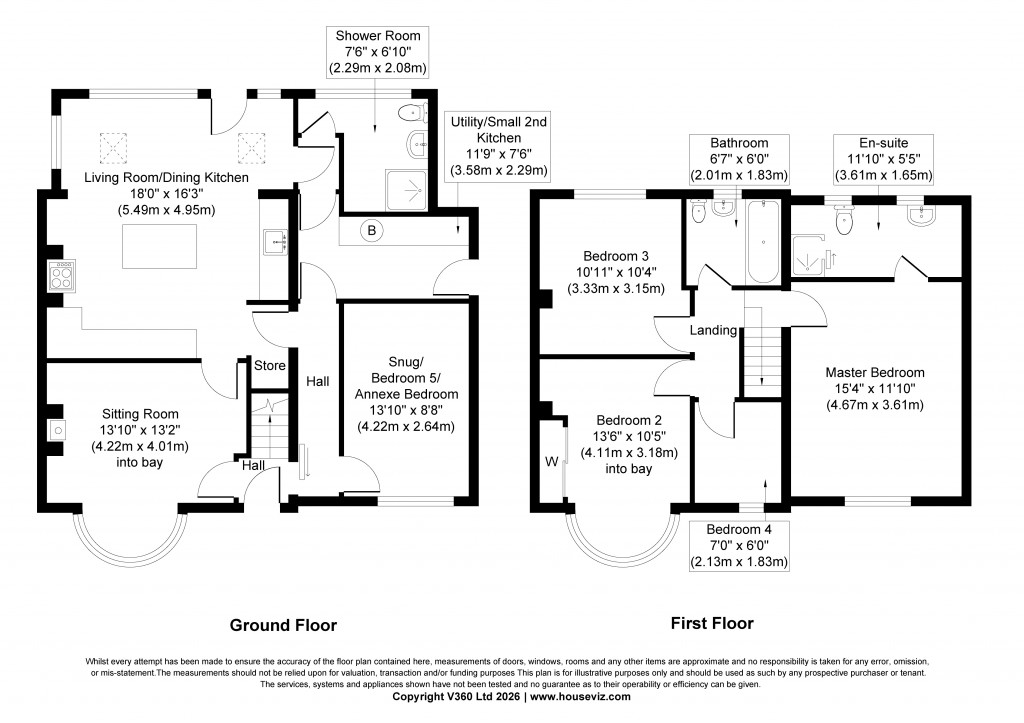 Floorplans For Regent Drive, Skipton