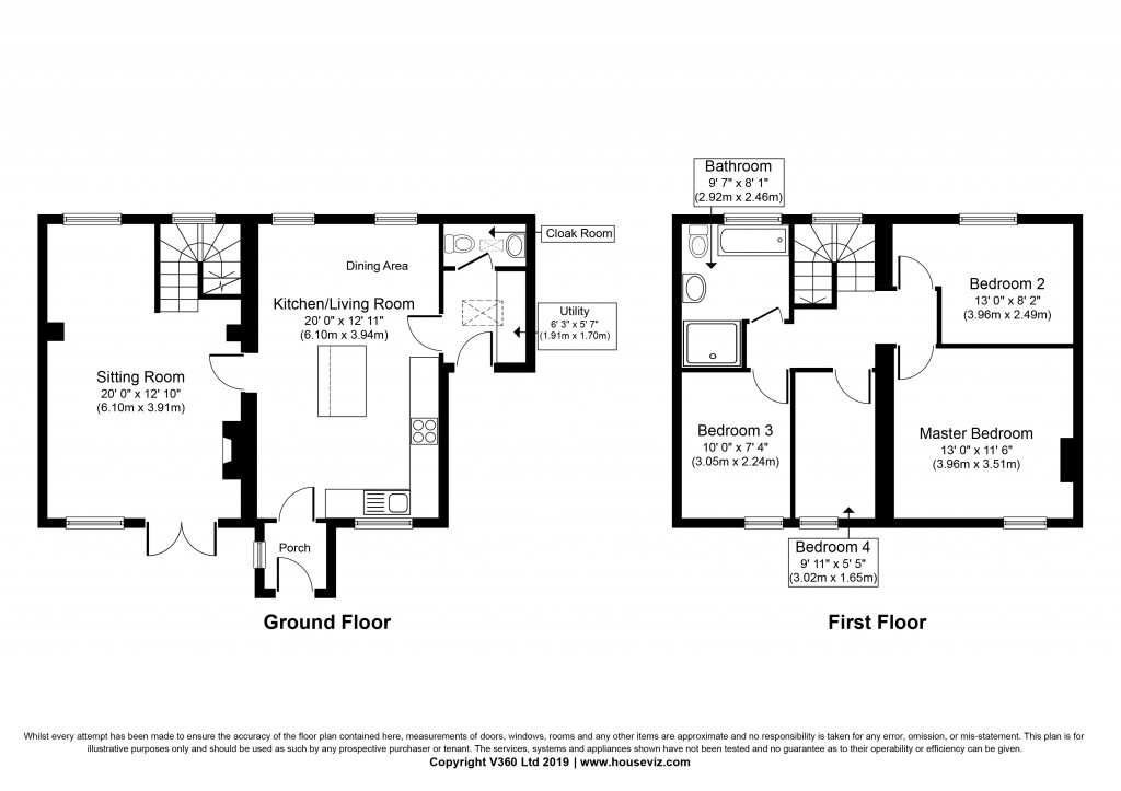 Floorplans For Mount Pleasant, Glusburn