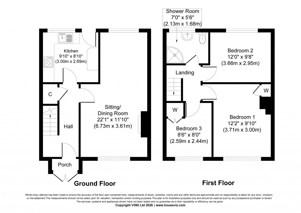 Floorplans For Green Close, Eastburn