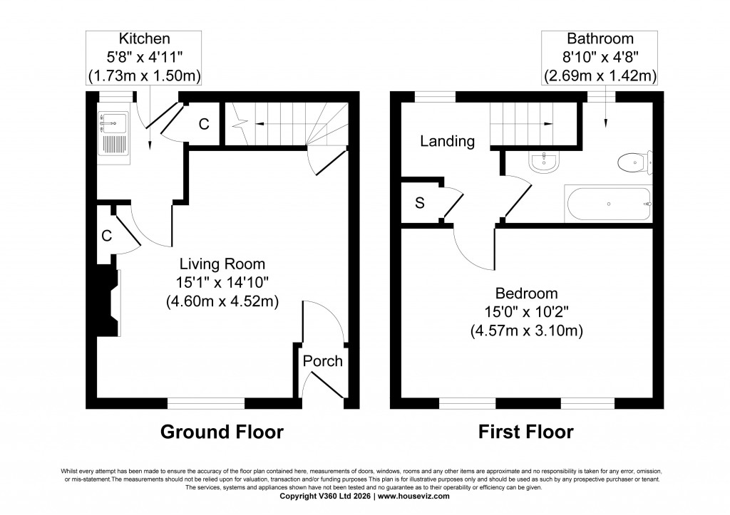 Floorplans For North View, Lothersdale