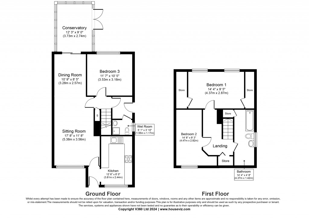 Floorplans For Fallowfield, Skipton