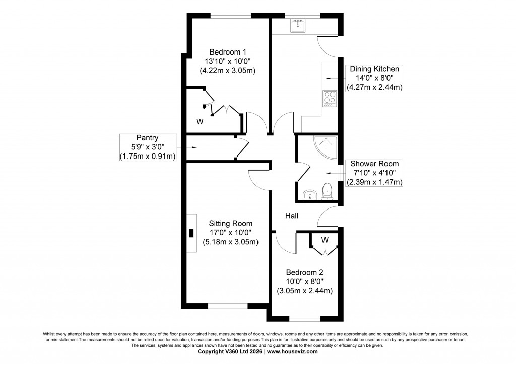 Floorplans For Park Drive, Sutton-in-Craven