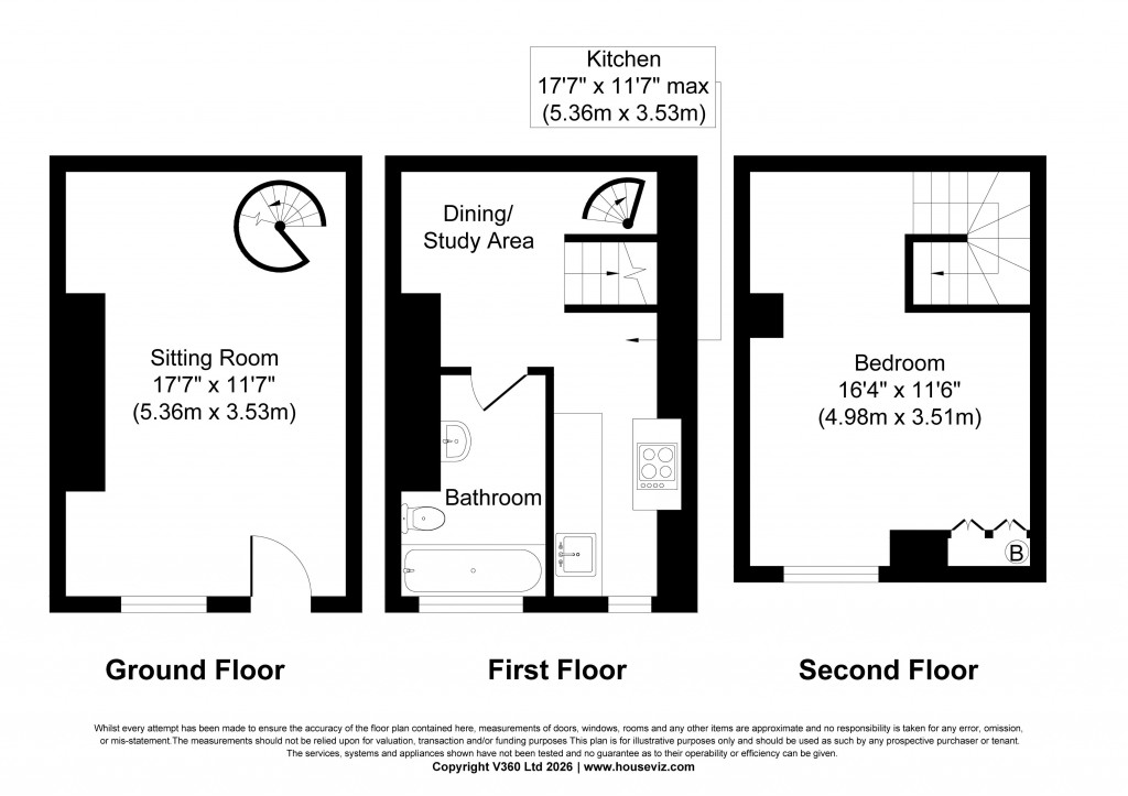 Floorplans For Keighley Road, Cross Hills