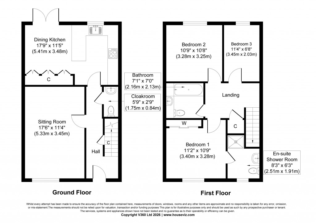 Floorplans For Low Fold Road, Sutton-in-Craven