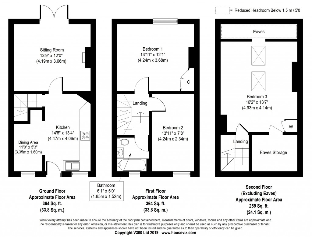Floorplans For Murton Grove, Steeton