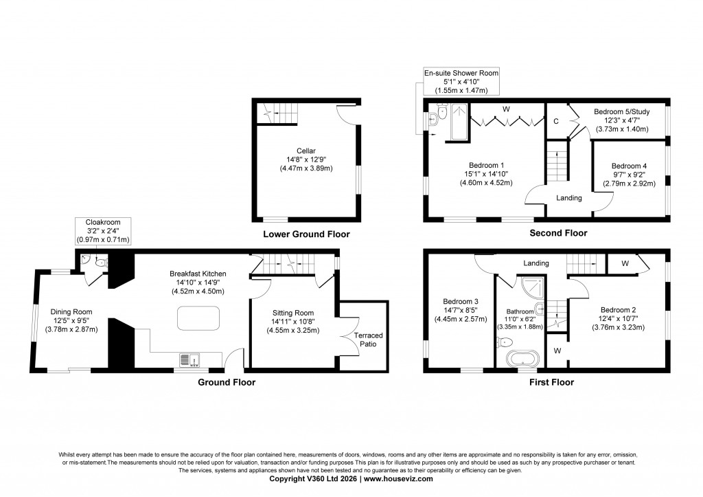 Floorplans For Jackson Place, Sutton-in-Craven
