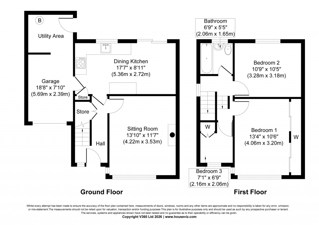 Floorplans For Black Abbey Lane, Glusburn