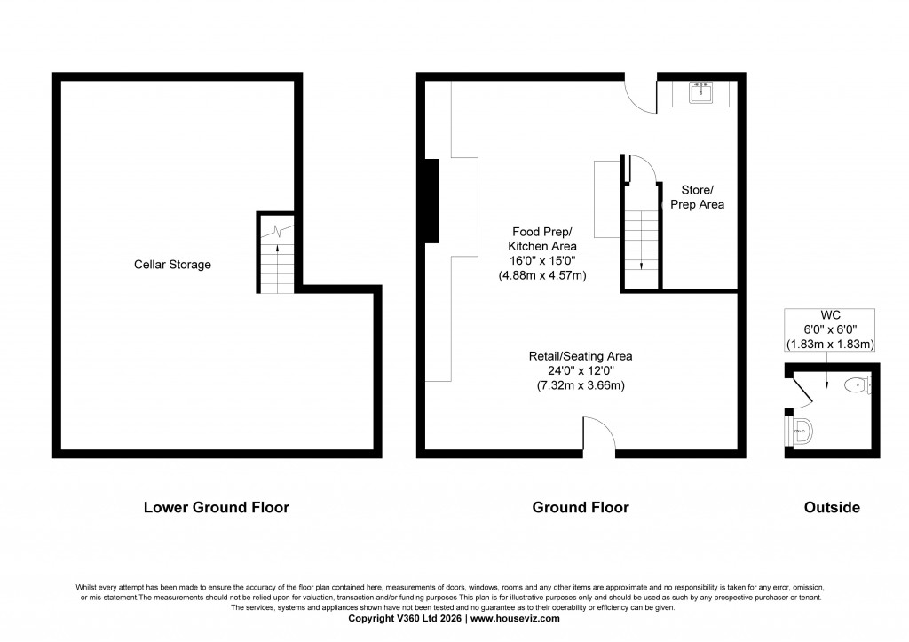 Floorplans For & 39A Main Street, Cross Hills