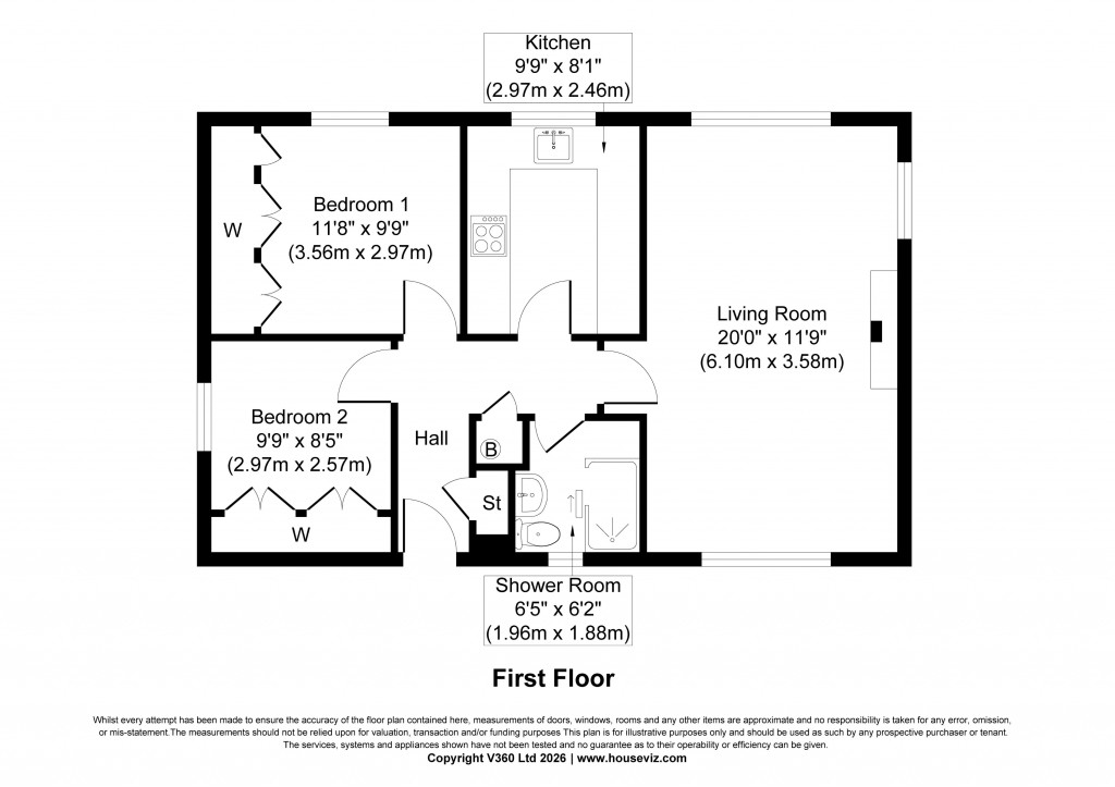 Floorplans For Raines Lea, Grassington