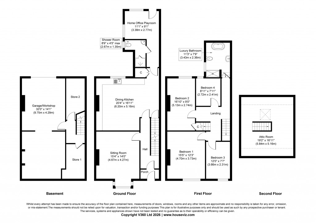 Floorplans For Station Road, Cross Hills